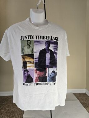 2024 Justin Timberlake Forget Tomorrow Tour Tshirt size XL